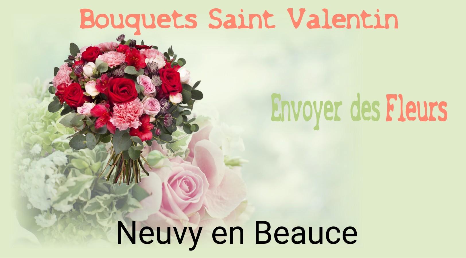 Roses de Saint-Valentin livrées à Neuvy-en-Beauce